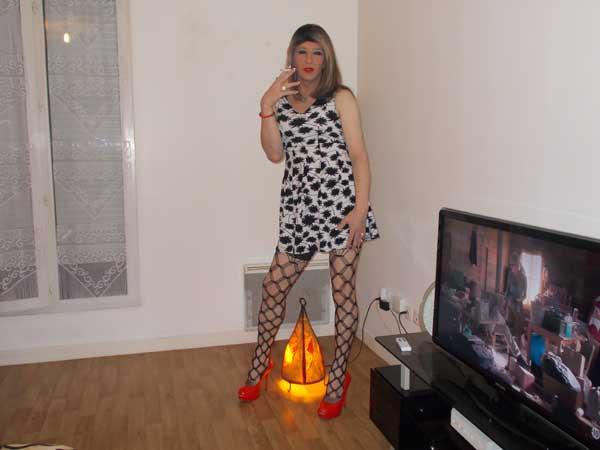 lyly en robe de vache mdr